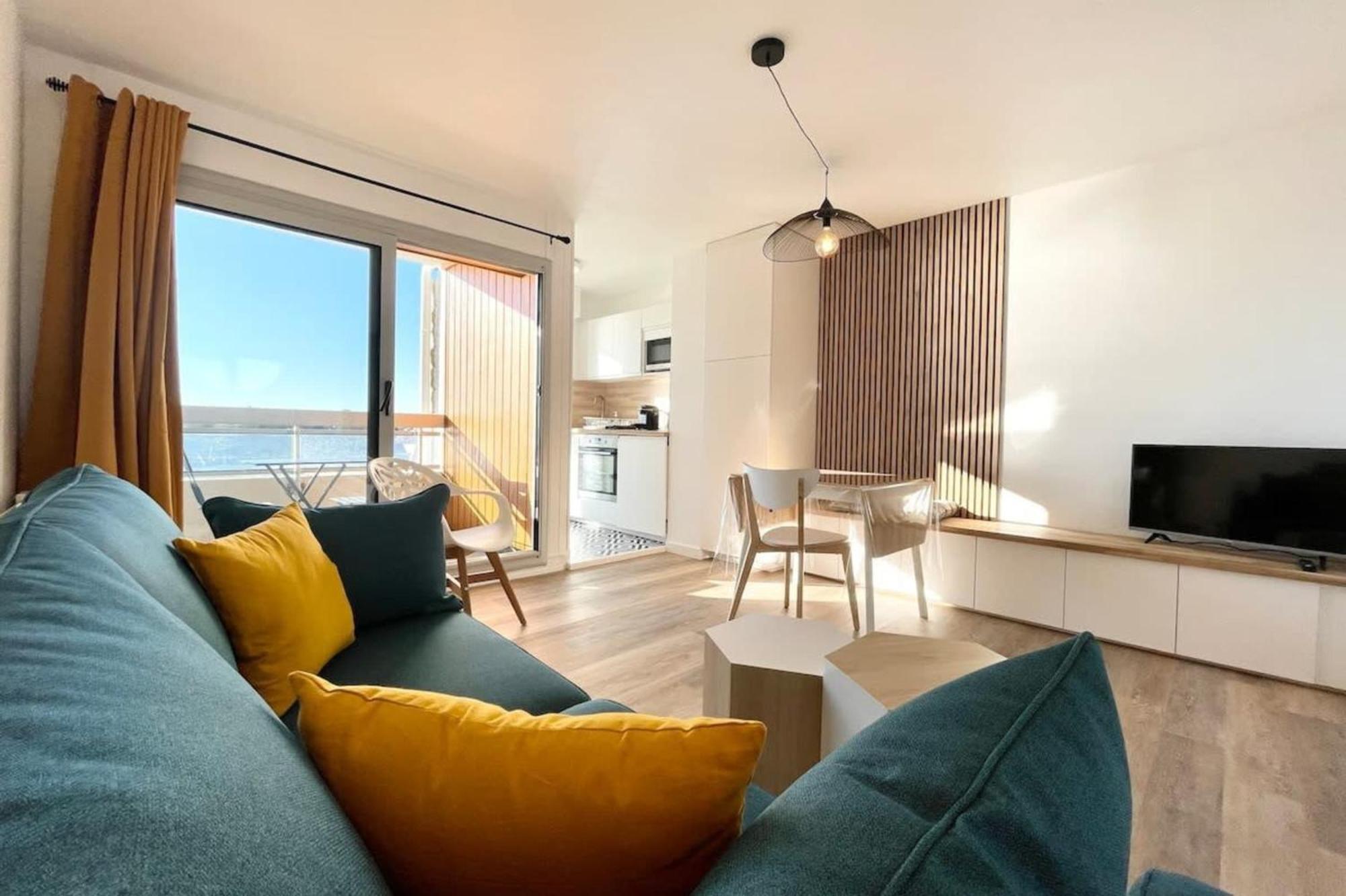 Pieds Dans L'Eau T2 Archi Cosy - Vue Mer 180 بلومور المظهر الخارجي الصورة