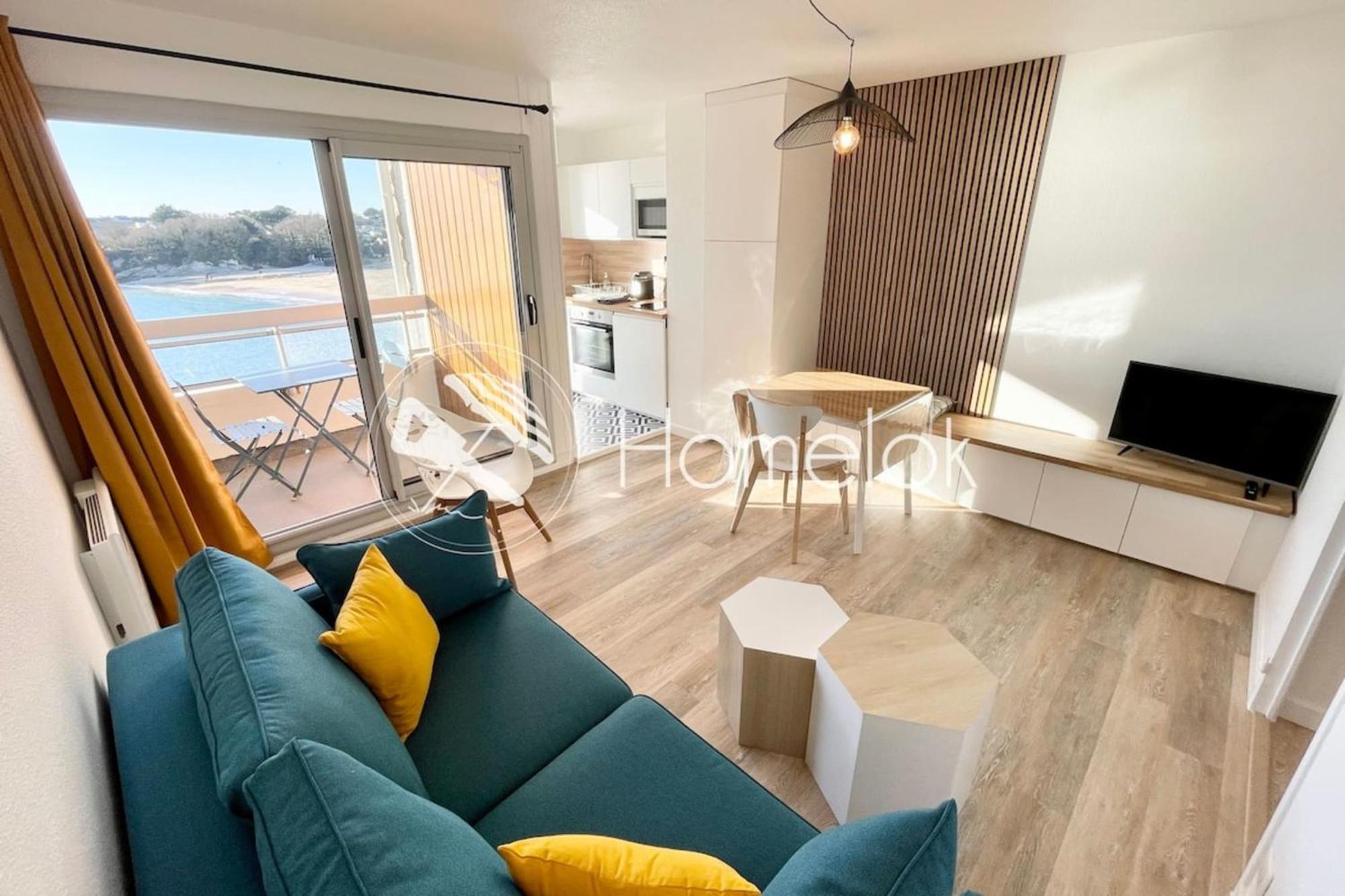 Pieds Dans L'Eau T2 Archi Cosy - Vue Mer 180 بلومور المظهر الخارجي الصورة